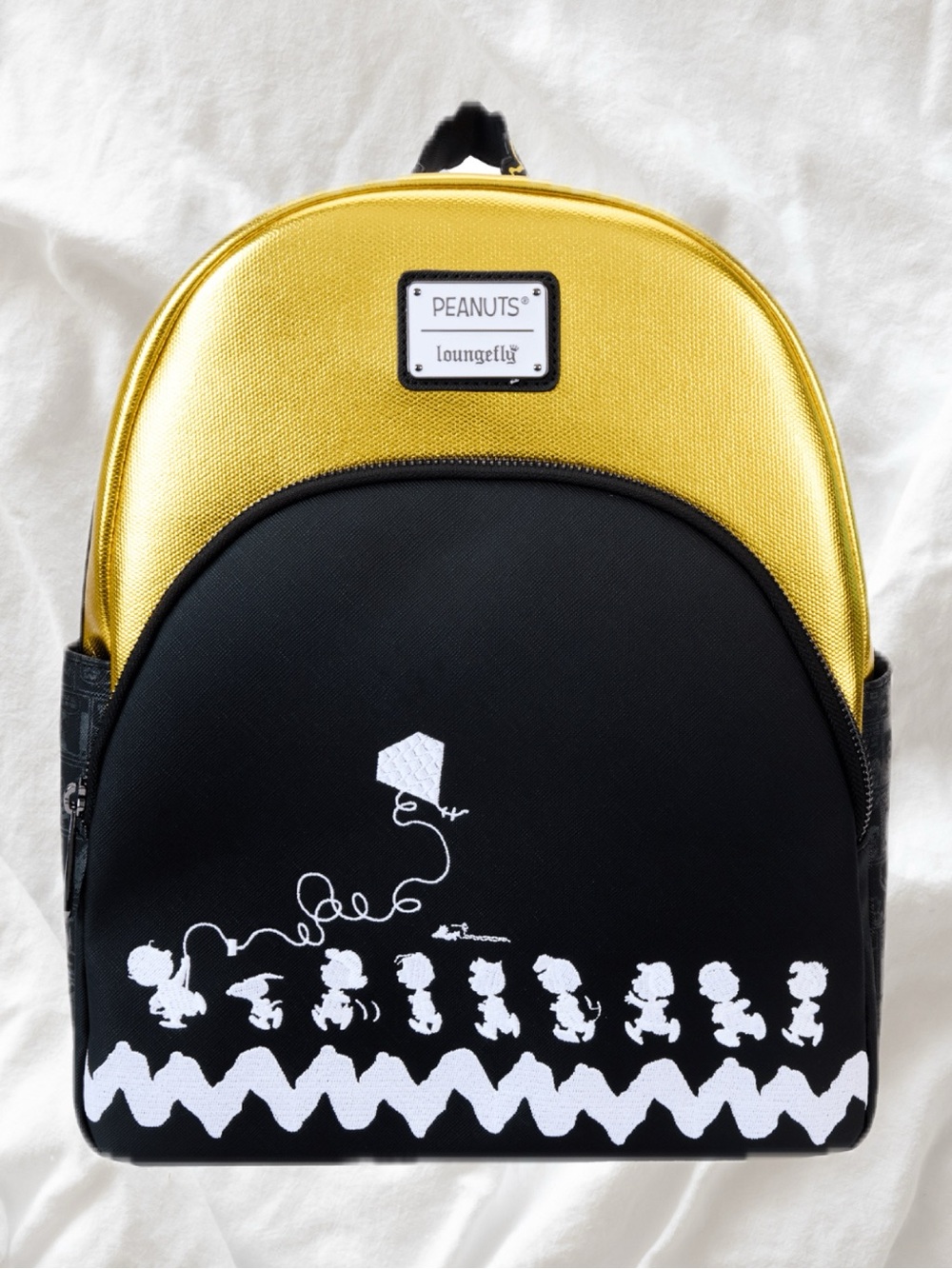 Loungefly Peanuts 75th Anniversary Snoopy & Gang Mini Backpack